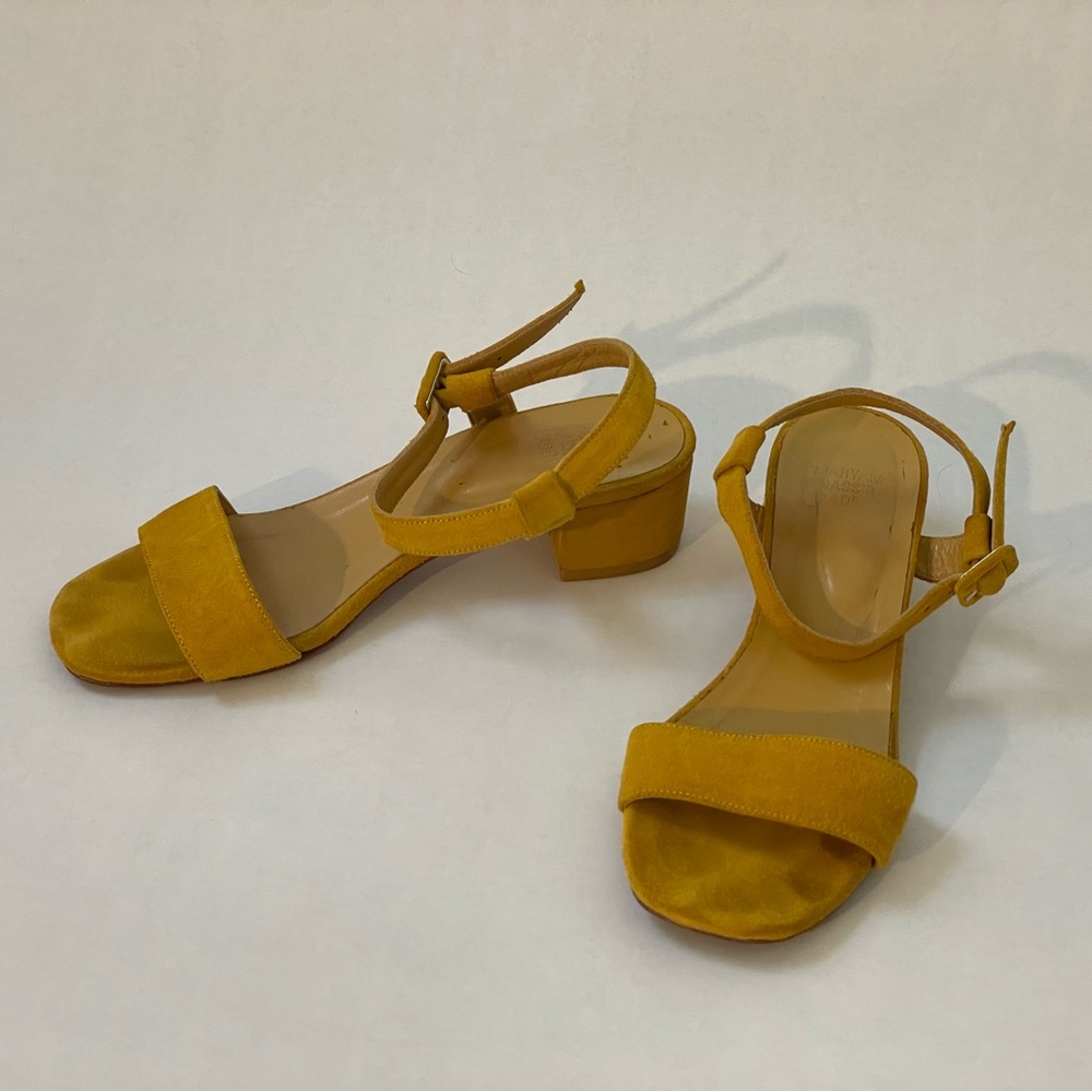 Maryam Nassir Zadeh - Yellow Suede Sandals